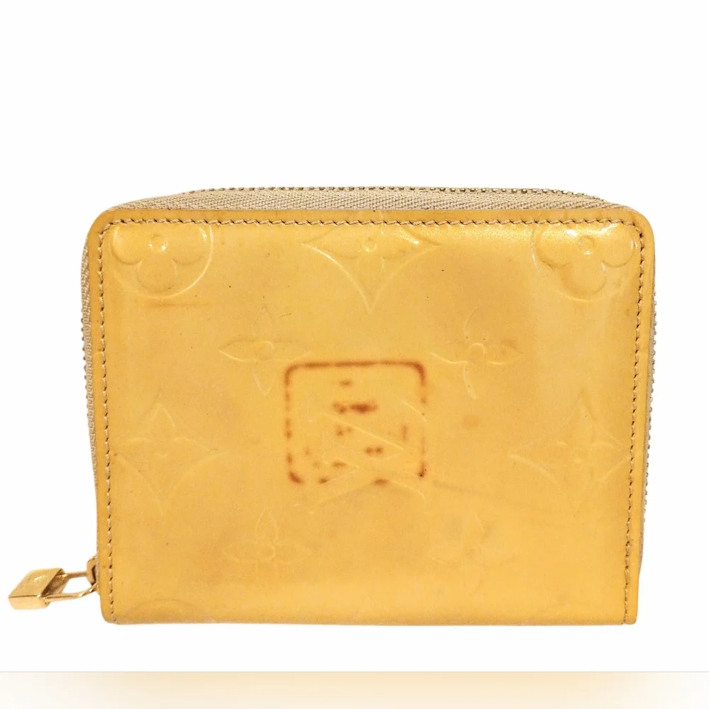 Louis Vuitton Monogram Vernis Compact Zippy Wallet W/ Box, Dustbag, & COA - Picture 4 of 16